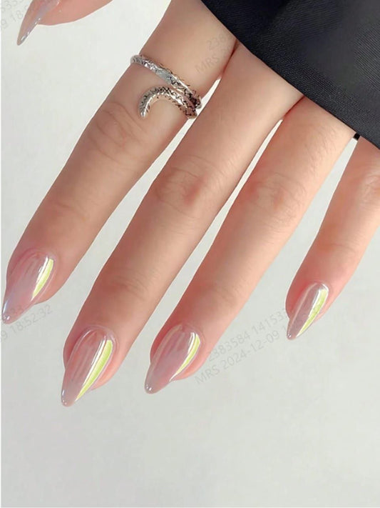 24PCS Fake Nails for Women & Girls